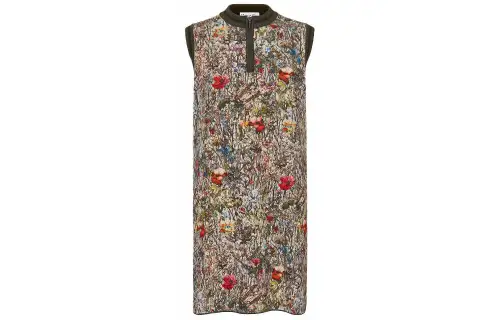DIOR Quarterly New Products Sleeveless Dress Women's Multicolor