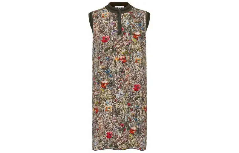 DIOR Quarterly New Products Sleeveless Dress Women's Multicolor