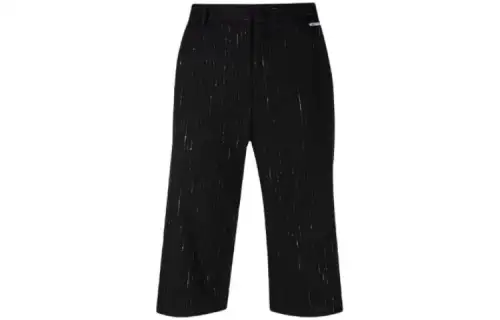 Vetements Casual Shorts Women's Black Moderate