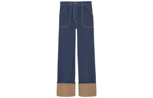 【Previous Season】GG-canvas cuffed jeans
