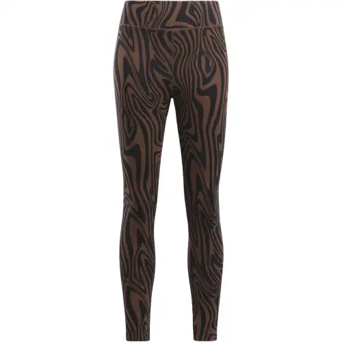 Reebok Modern Safari Cotton Leggings Casual Pants Women's Chocolates Brown