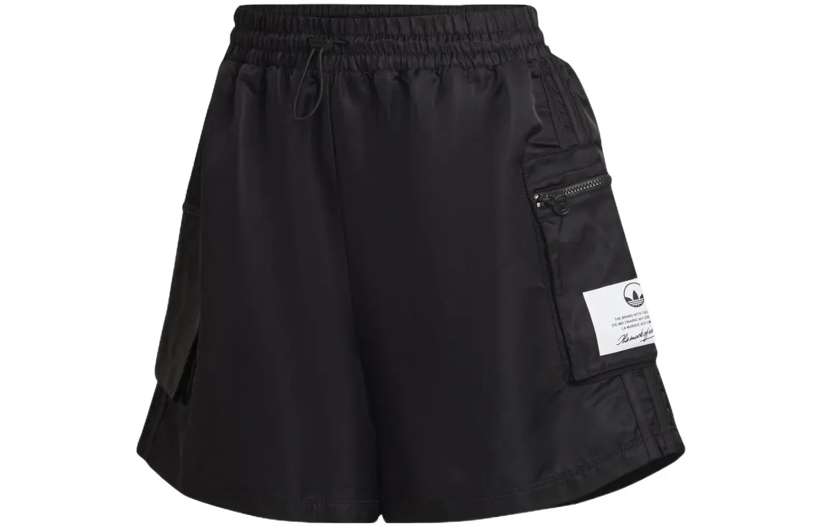Adidas Originals Casual Shorts Women's Black Moderate