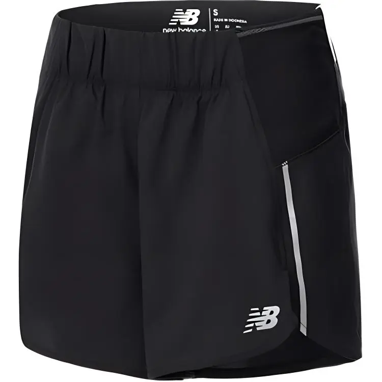 New Balance Casual Shorts Women's Black Moderate Straight Fit Pants