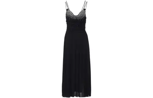 MIU MIU FW22 Sleeveless Dress Women's Black