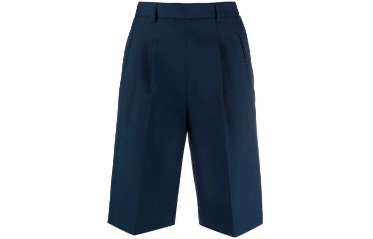 Maison Margiela Casual Shorts Women's Blue Moderate