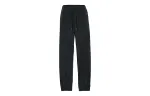 Timberland Knitted Sweatpants Women's Black Moderate Cuffed Pants