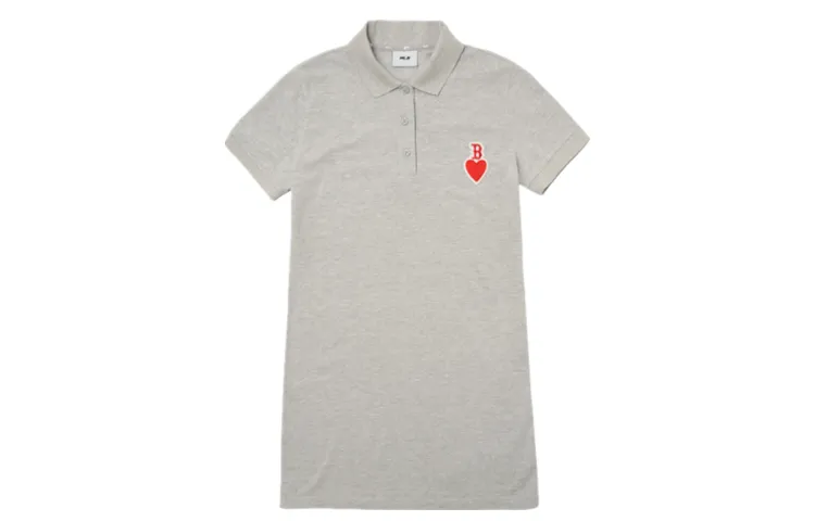 MLB Short Sleeved Dress Women's Light Gray