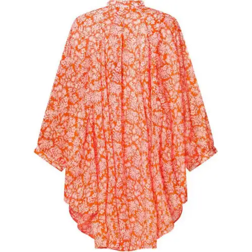 LOUIS VUITTON SS24 Long Sleeved Dress Women's Orange