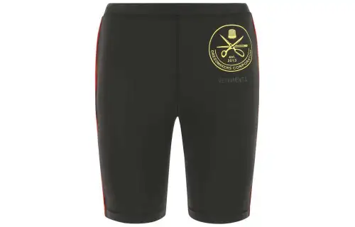Vetements Casual Shorts Women's Black Moderate