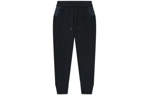 Columbia Solid Color Patchwork Outdoor Casual Fleece-Lined Elastic Cuff Knitted Sweatpants Women's