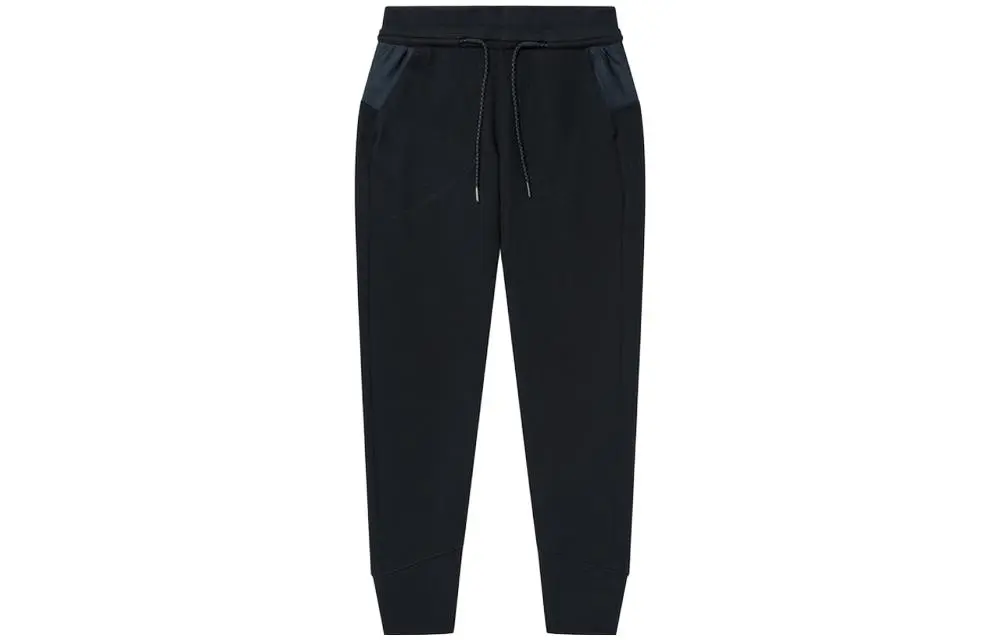 Columbia Solid Color Patchwork Outdoor Casual Fleece-Lined Elastic Cuff Knitted Sweatpants Women's