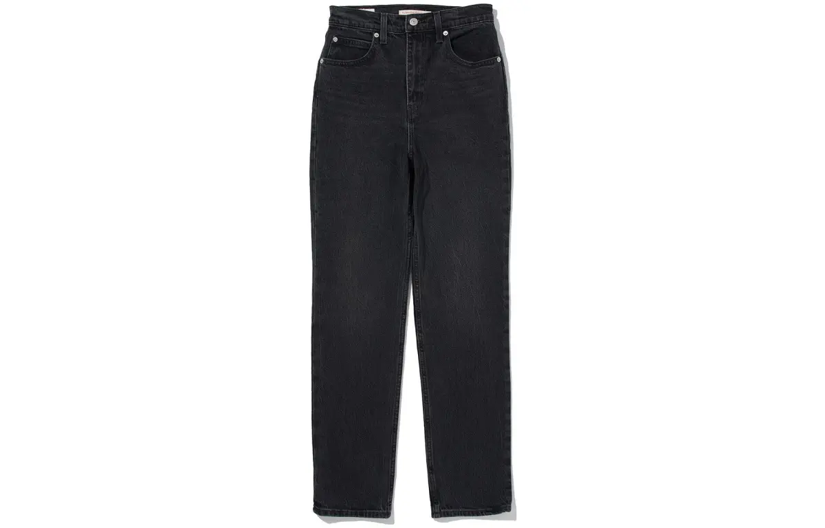 Levi's Jeans Women's Black Moderate Straight Fit Pants