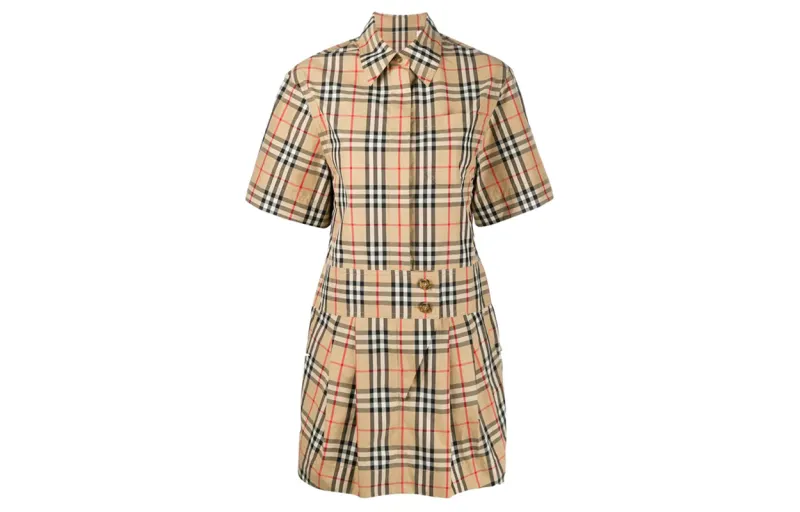 Burberry SS21 Short Sleeved Dress Women's