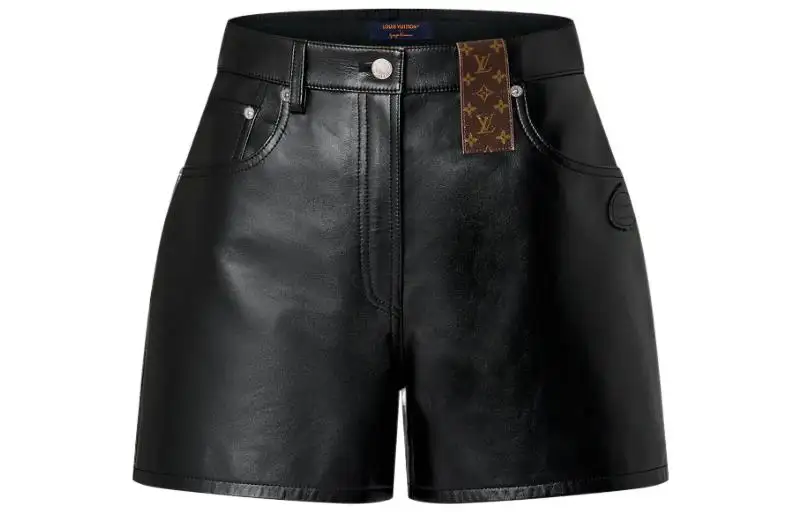 LOUIS VUITTON x Yayoi Kusama Casual Shorts Women's Black
