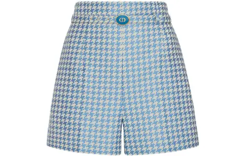DIOR Quarterly New Products Casual Shorts Women's Blue Moderate