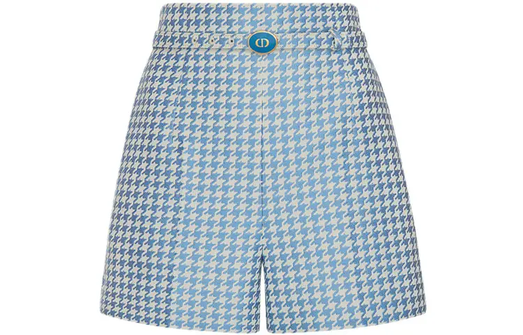DIOR Quarterly New Products Casual Shorts Women's Blue Moderate