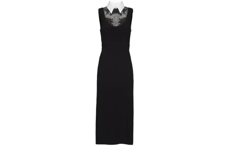 PRADA Holiday SS23 Sleeveless Dress Women's Black