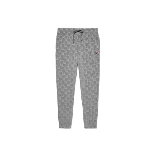 FILA Knitted Sweatpants Men's Gray