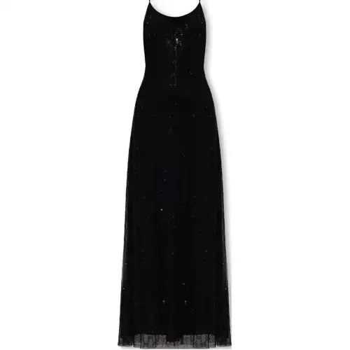 GUCCI SS23 Slip Dress Women's Black