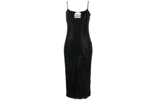 MIU MIU FW22 Sleeveless Dress Women's Black