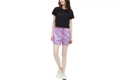 UNIQLO Casual Shorts Women's Peach Pink Moderate