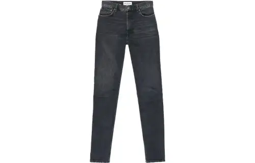 Balenciaga Jeans Women's Black Moderate Slim Fit Pants