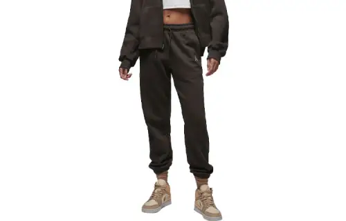 Jordan Brooklyn Fleece Knitted Sweatpants Women's Brown