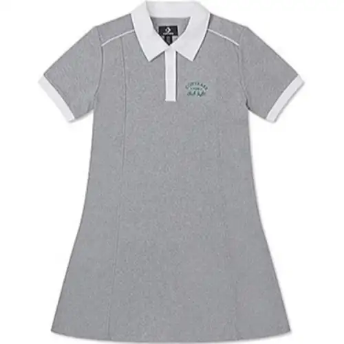 Converse SS24 Short Sleeved Dress Women's Gray