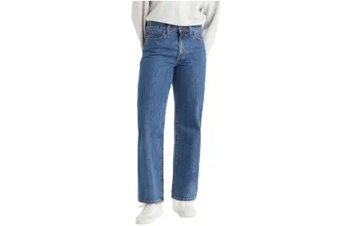 Levis Jeans Women's Blue Moderate Straight Fit Pants