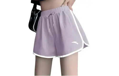 ANTA Variety Training Collection Casual Shorts Women's Purple Moderate