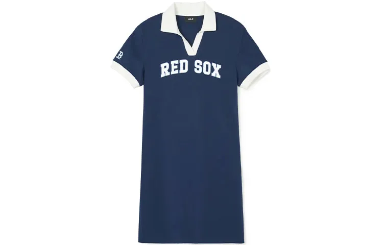 MLB Short Sleeved Dress Women's Marine Blue
