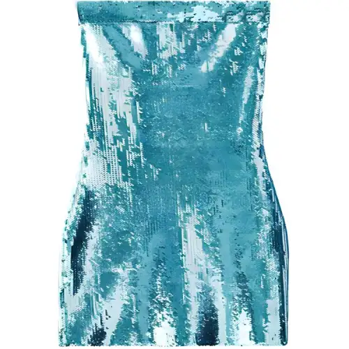 LOEWE Sleeveless Dresses Women's Blue Boat Neck Moderate