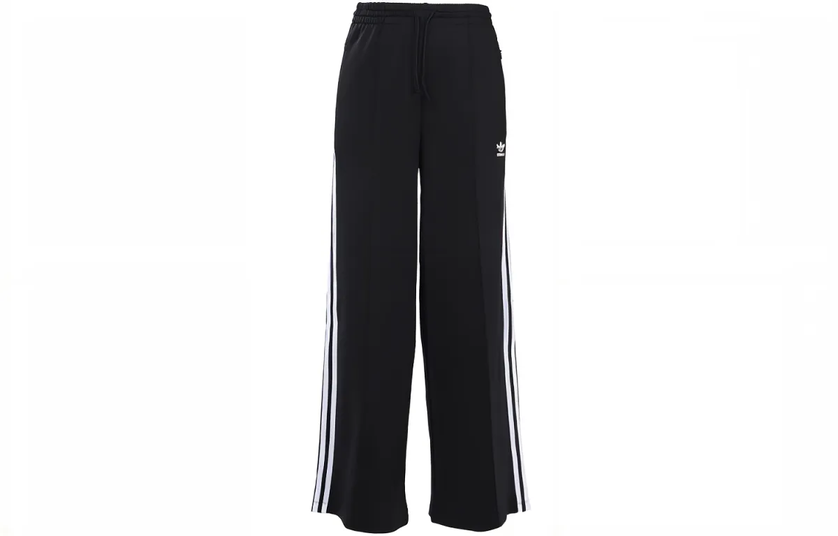 Adidas Originals Knitted Sweatpants Japan Version Women's Black
