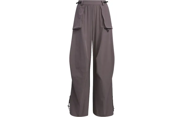 Adidas City Escape Tracksuit Bottoms Knitted Sweatpants Women's Charcoal Gray