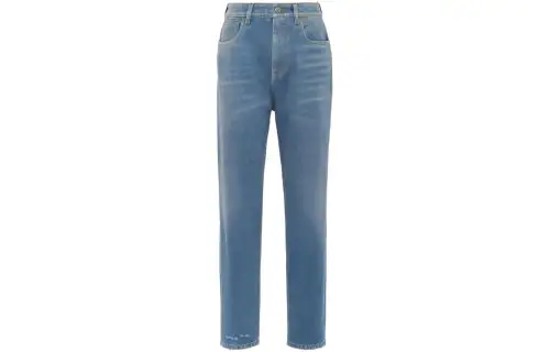 PRADA Jeans Women's Light Blue Moderate Tapered Pants