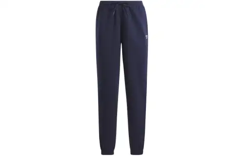 Reebok RI FLEECE JOGGER Knitted Sweatpants Women's Marine Blue