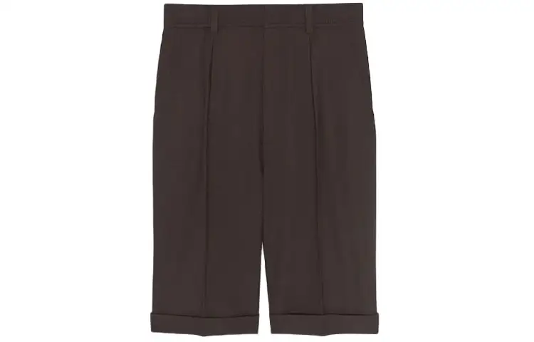 SAINT LAURENT FW21 Casual Shorts Women's Brown