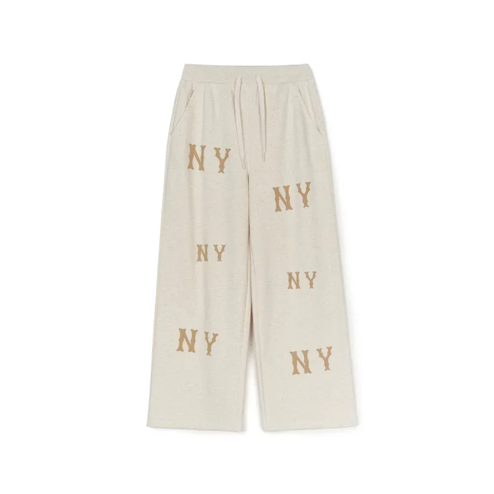 MLB New York Yankees Casual Pants Women's Ecru
