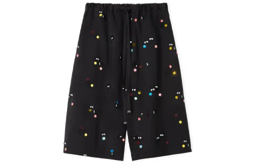 LOEWE Spirited Away Casual Shorts Women's Black Moderate
