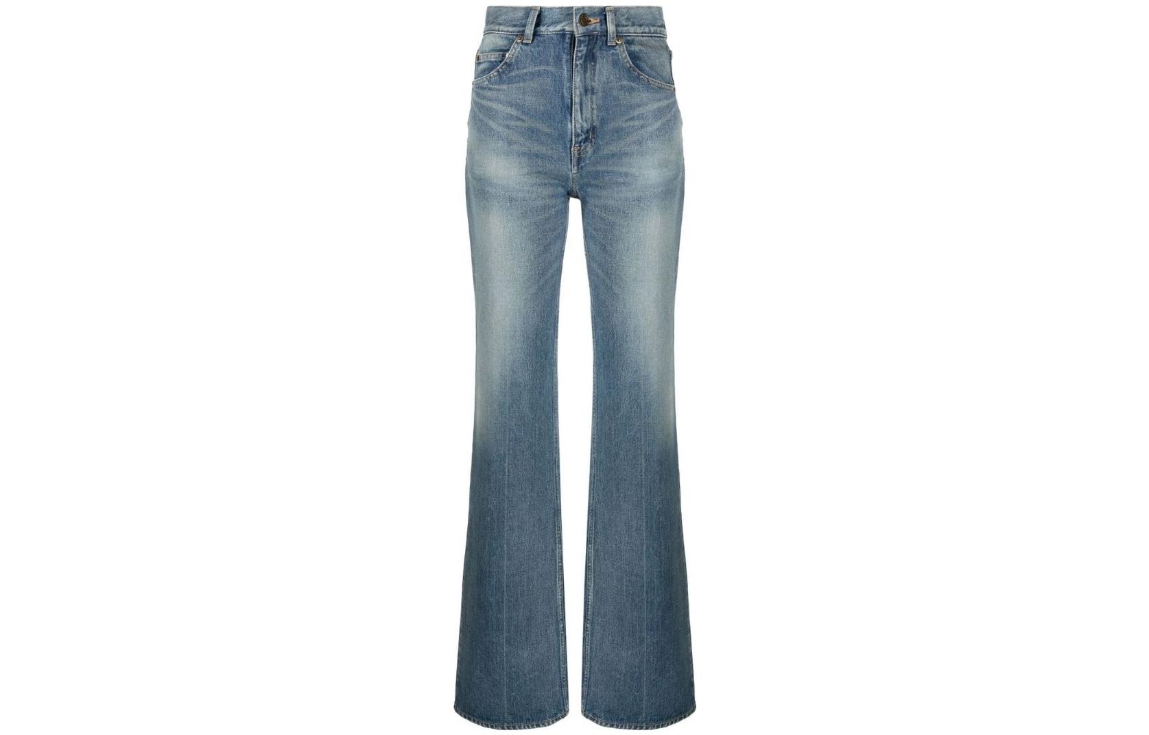 SAINT LAURENT High-waisted Bootcut Jeans