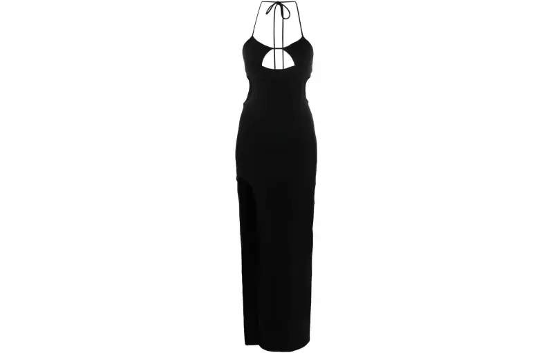 OFF WHITE SS23 Sleeveless Dress Women's Black