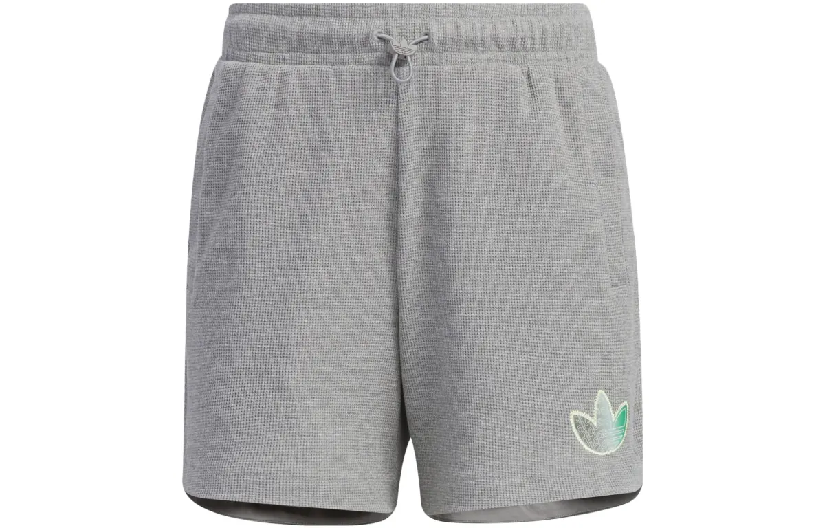 Adidas Originals Casual Shorts Women's Basic Heather Gray Moderate