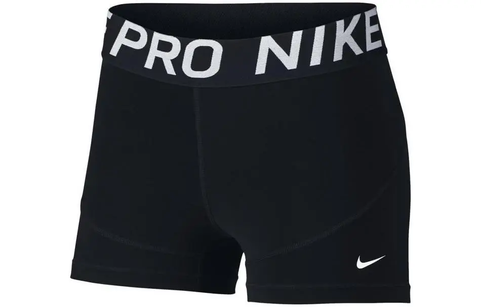 Nike Casual Shorts Women's Black Moderate Straight Fit Pants