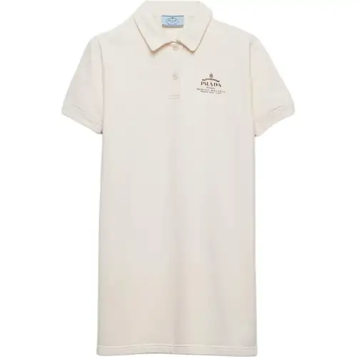 PRADA Fleece Short-sleeves Mini Dress