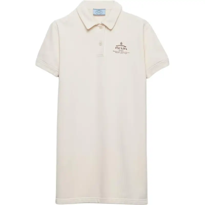 PRADA Fleece Short-sleeves Mini Dress