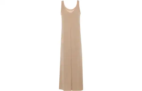 THE ROW Sleeveless Dresses Women's Brown Crew Neck Moderate