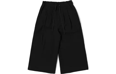 Dickies Casual Shorts Women's Black Moderate Wide Leg Pants