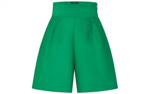 LOUIS VUITTON New Quarterly Products Of LV Casual Shorts Women's Green Moderate