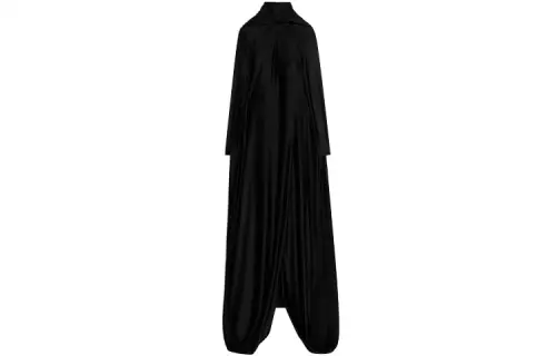 Balenciaga SS22 Long Sleeved Dress Women's Black