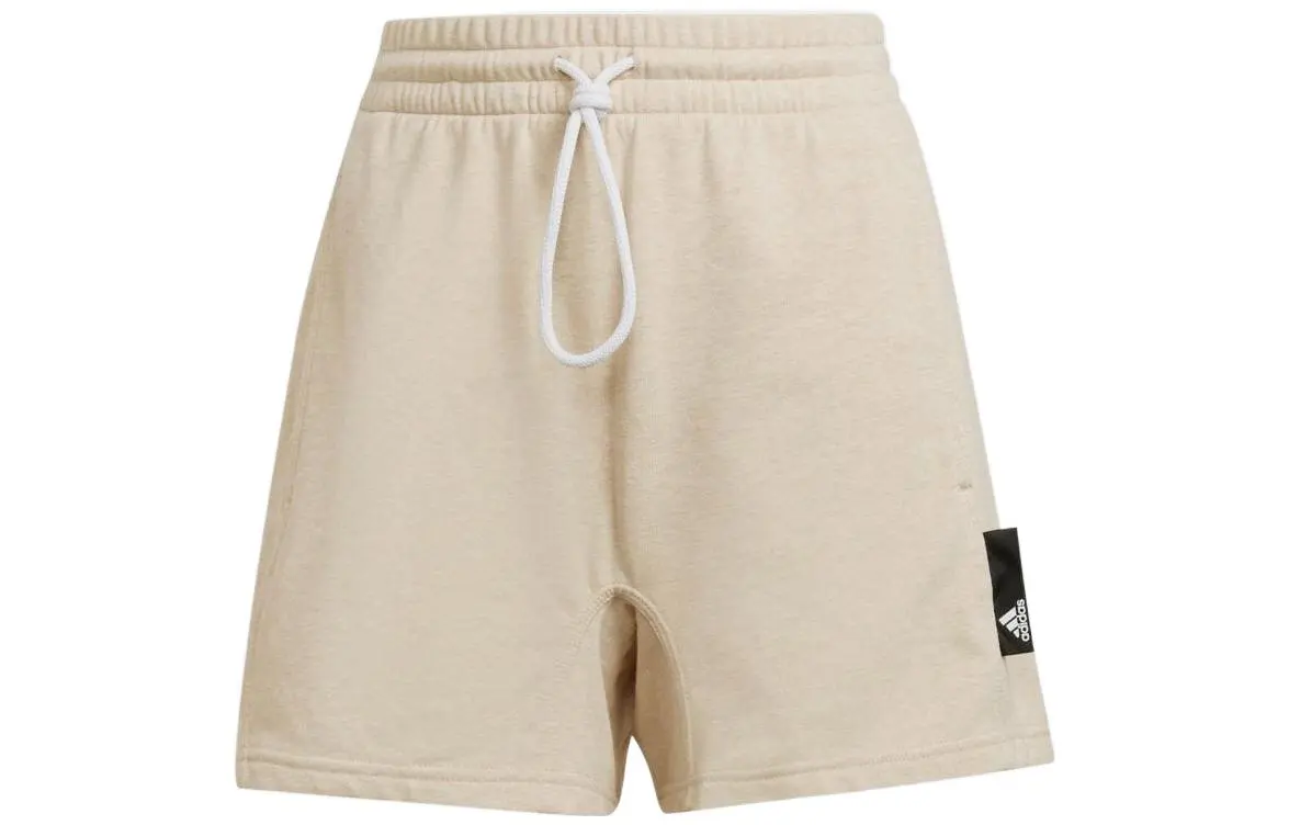 Adidas Women's Sportswear Studio Lounge Shorts Botanic Beige Mel